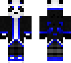 dark blue panda