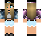 edit blue and purple galaxy girl