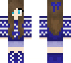 fixed blue sweater