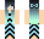 formal blue hair