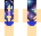 galaxy bathing suit