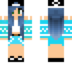 my skin blue
