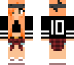 orange hair hipster girl
