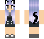 periwinkle cat girl