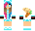 pink and blue