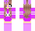 pink bunny girl