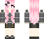 pink hair girl