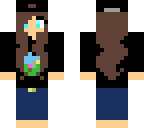 popularmmos girl hair brown not my skin