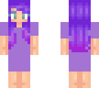 purple dress