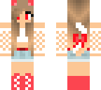 red cat girl