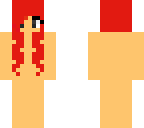 red hair skin base