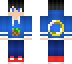 sonic boy with headphones