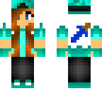 teal pvp girl