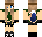 werewolf hippie girl | Minecraft Skin