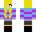 blonde undertale frisk