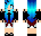 blue elf girl