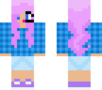 blue girl