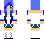 blue girl