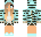 blue tiger girl