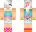 colorful candy girl