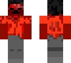 flaming herobrine
