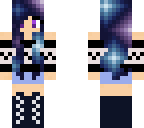 galaxy black sweater