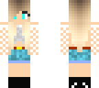 girly girl blue