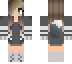 gray wolf girl edit