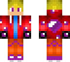 kicked-out blond amethyst boy