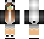 panda hoodie girl