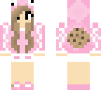 pink cookie girl