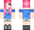 pink haired cutie