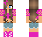 pink summer girl