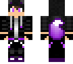 purple black fox
