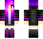 purple hair girl
