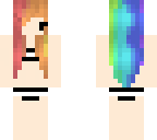 rainbow bikini chibi