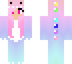 rainbow dino girl