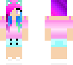 rainbow scary girl