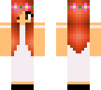 red hair girl wedding dress