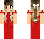 sparkly red dress