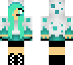 teal cake gamer girl improved version