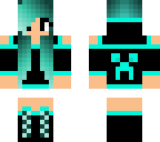 teal girl