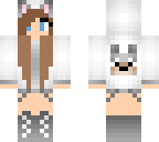 wolf with brown hair