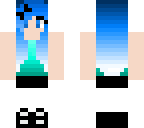 blue girl
