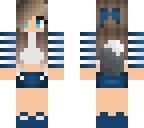 blue wolf girl