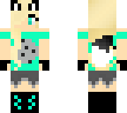 blue wolf girl