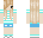 cream hair chibi