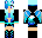 dragon wolf girl