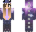 galaxy dino girl