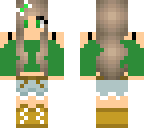 green girl